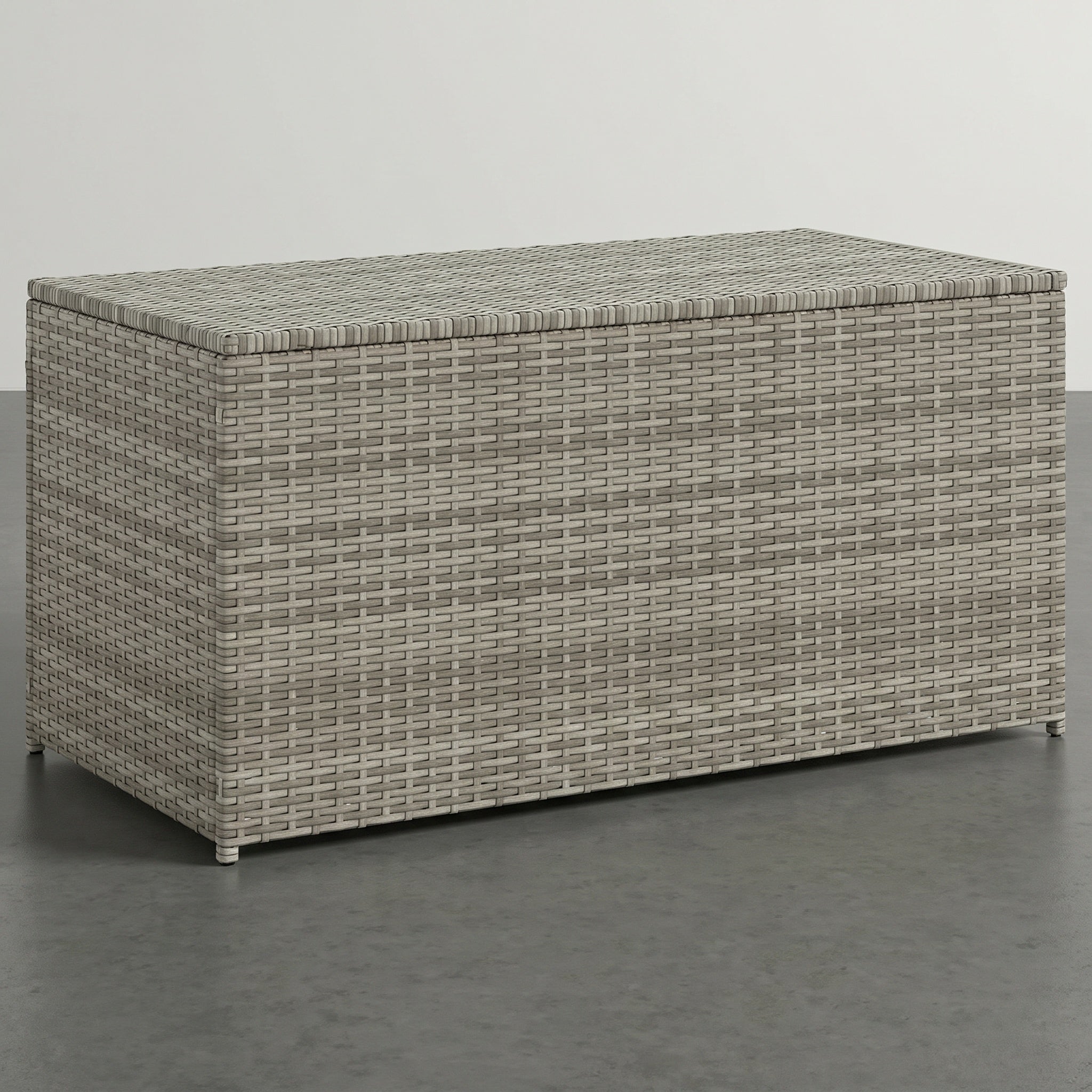 Coffre de rangement tressé