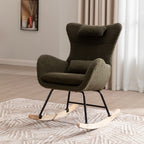 Versatile Lounge Chair, Rocking Chair, Relaxing Rocking Chair – Perfect for Garden, Living Room, Patio, and Balcony – Modern and Sleek Design