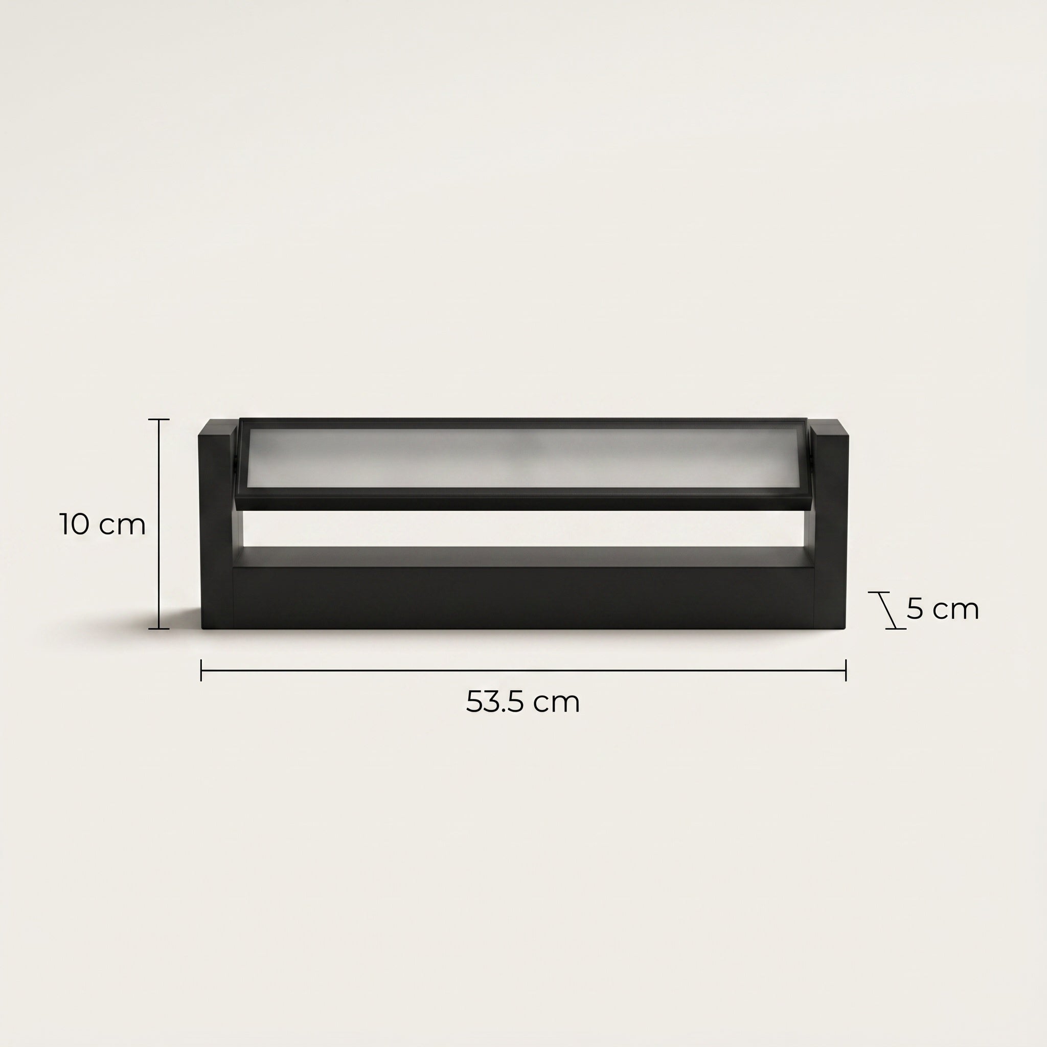 Applique murale LED extérieure design rectangulaire noir