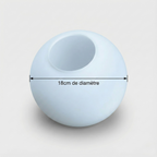 Abat-jour sphère en verre pour suspension