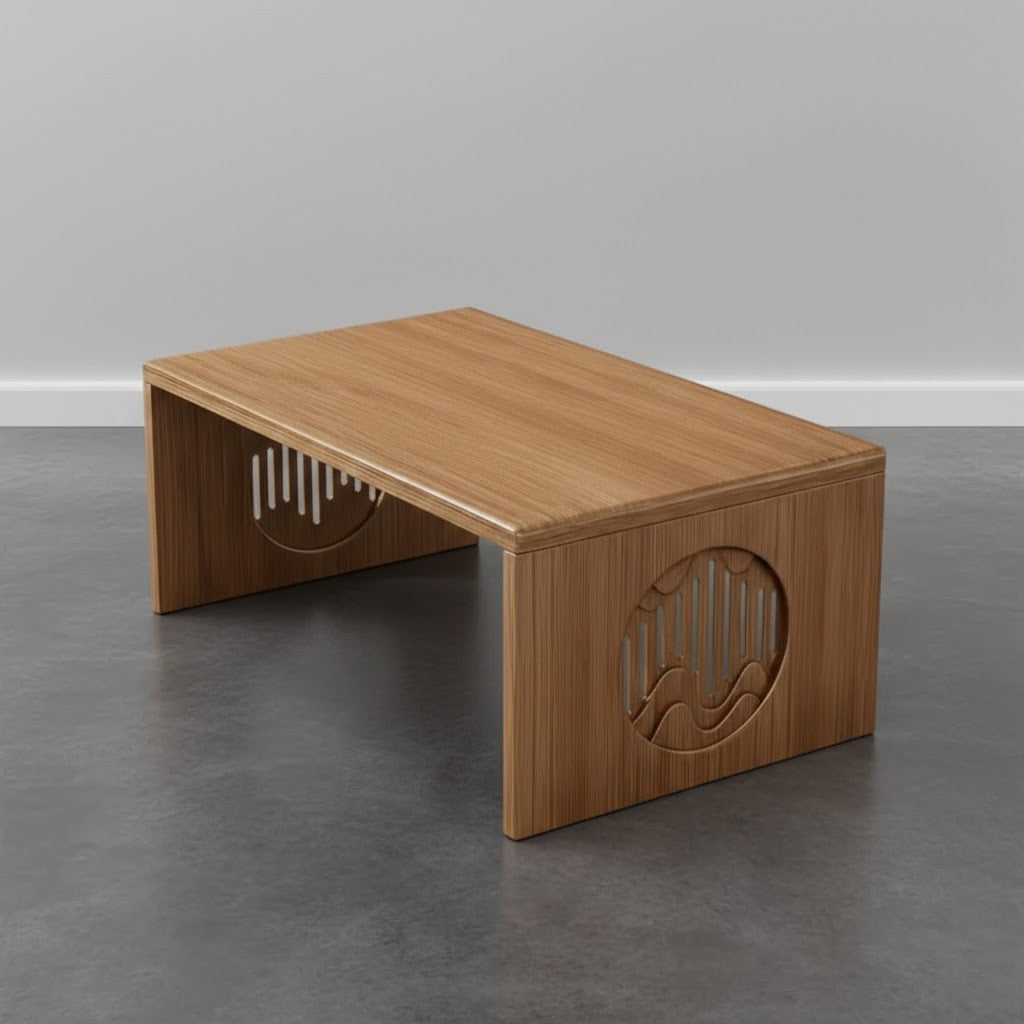 Table basse japonaise pliable