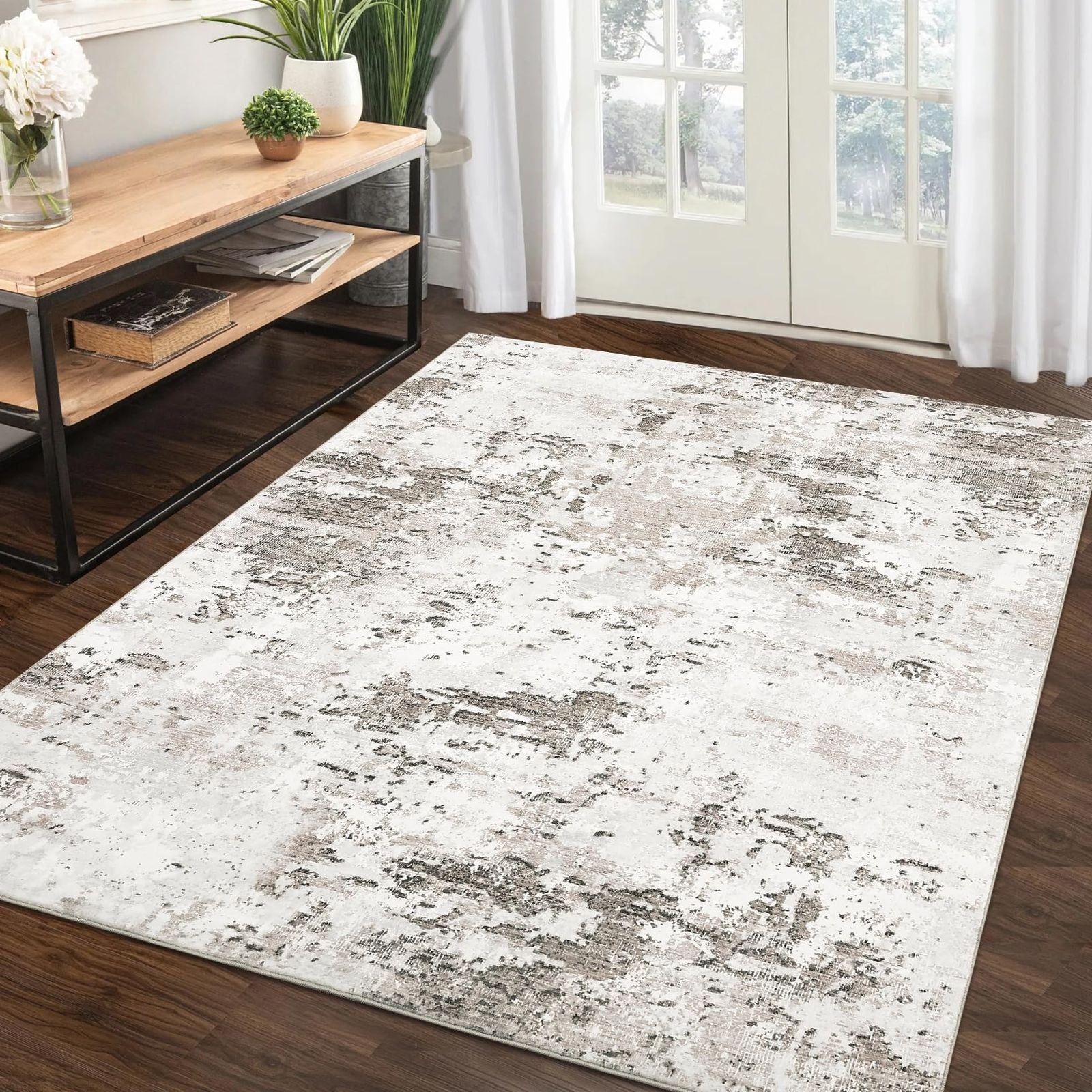 Tapis Salon Motif Abstrait