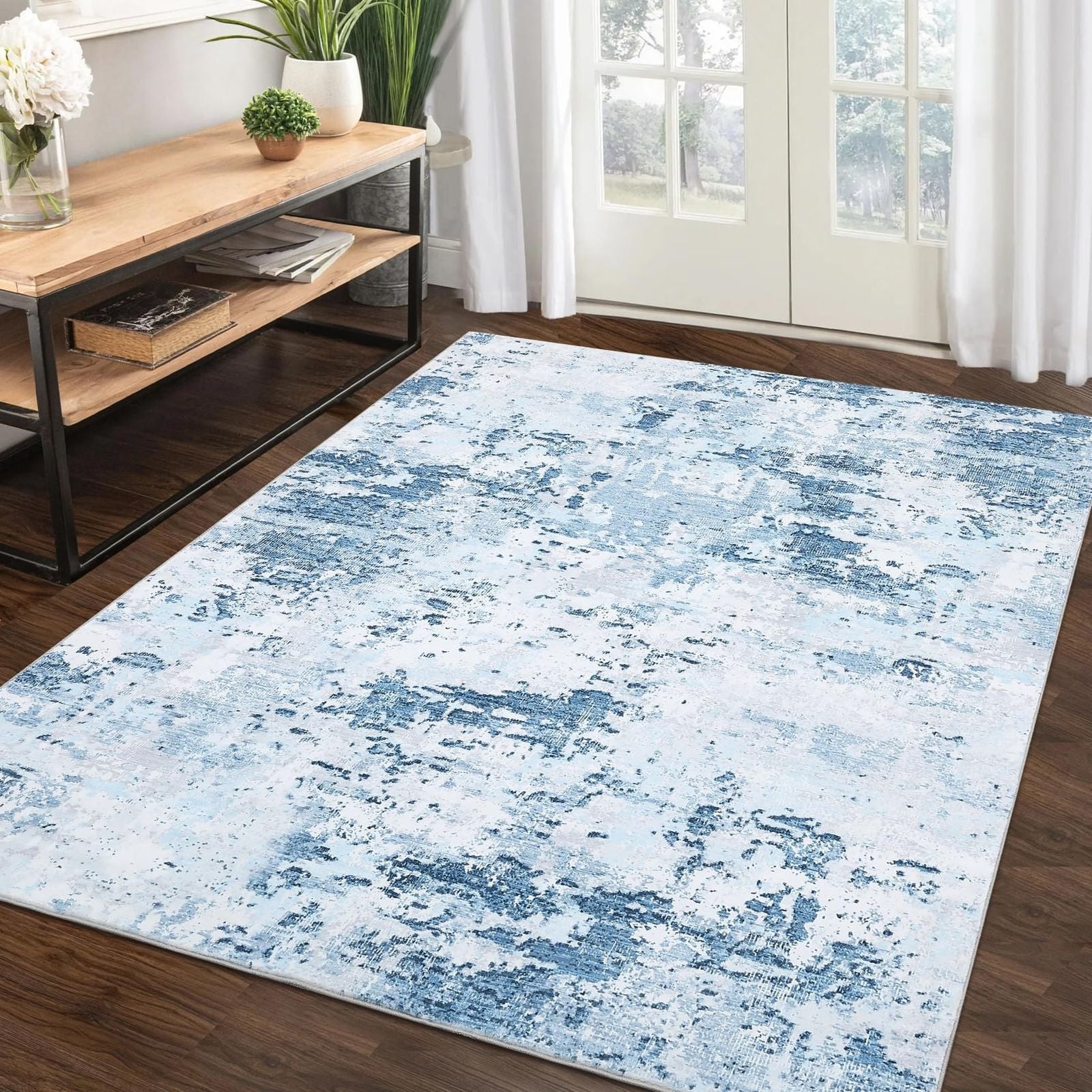 Tapis Salon Motif Abstrait