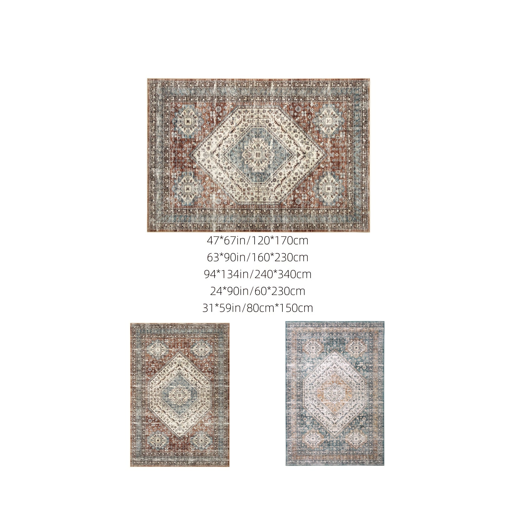 Tapis Oriental Médaillon