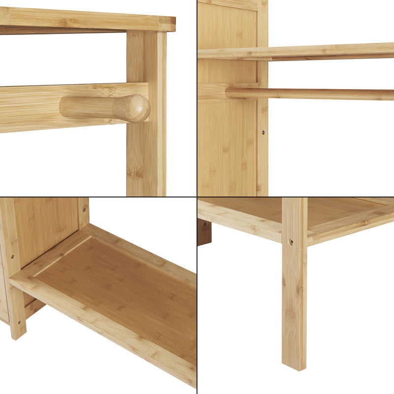 Penderie Bambou Oldsum 164x99x29 cm