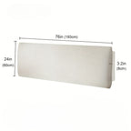 Modern Upholstered Headboard & Wall-Mounted Pillow Cushion with Removable Washable Cover - No Tools Needed, Medium Soft Polyurethane Foam, Multi-functional Backrest For Bed, Sofa, Machine Washable, Durable & Comfortable, Bed