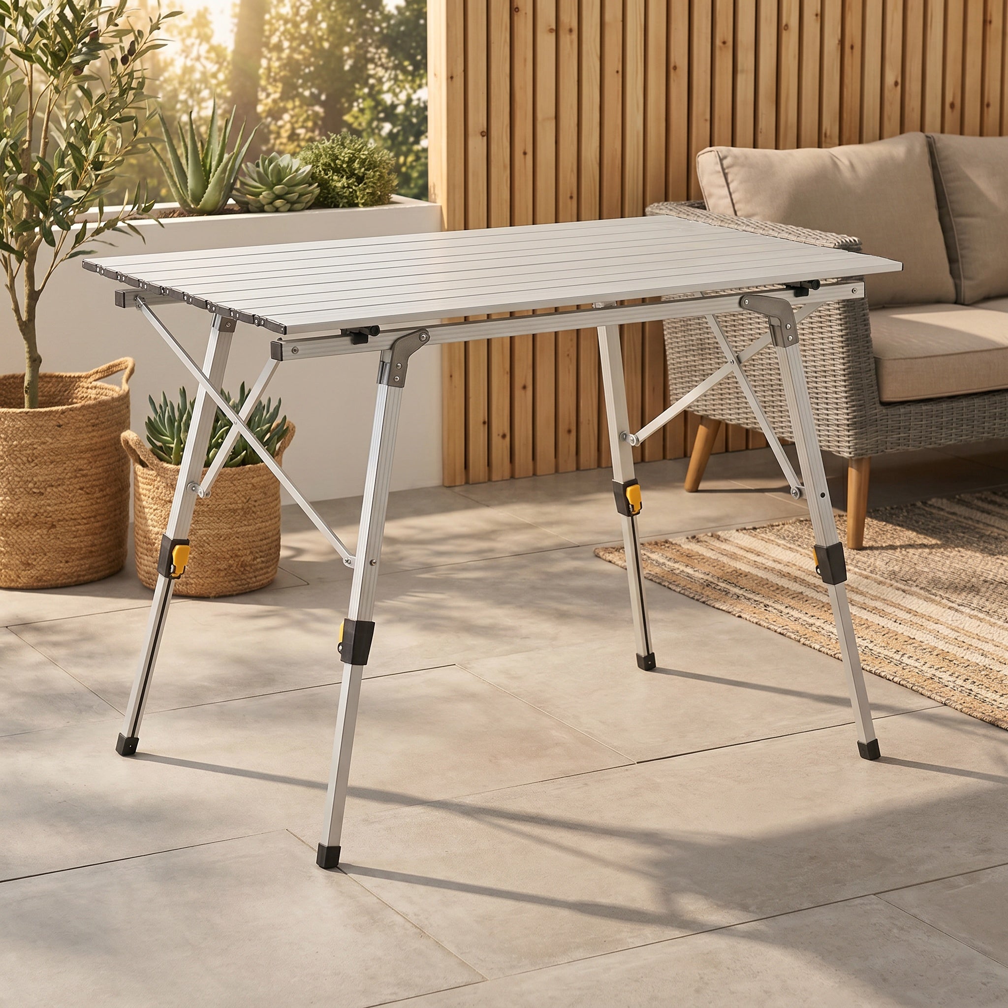 Table pliante nomade