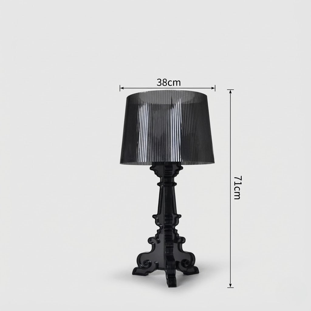 Lampe Baroque Transparente Moderne Créative