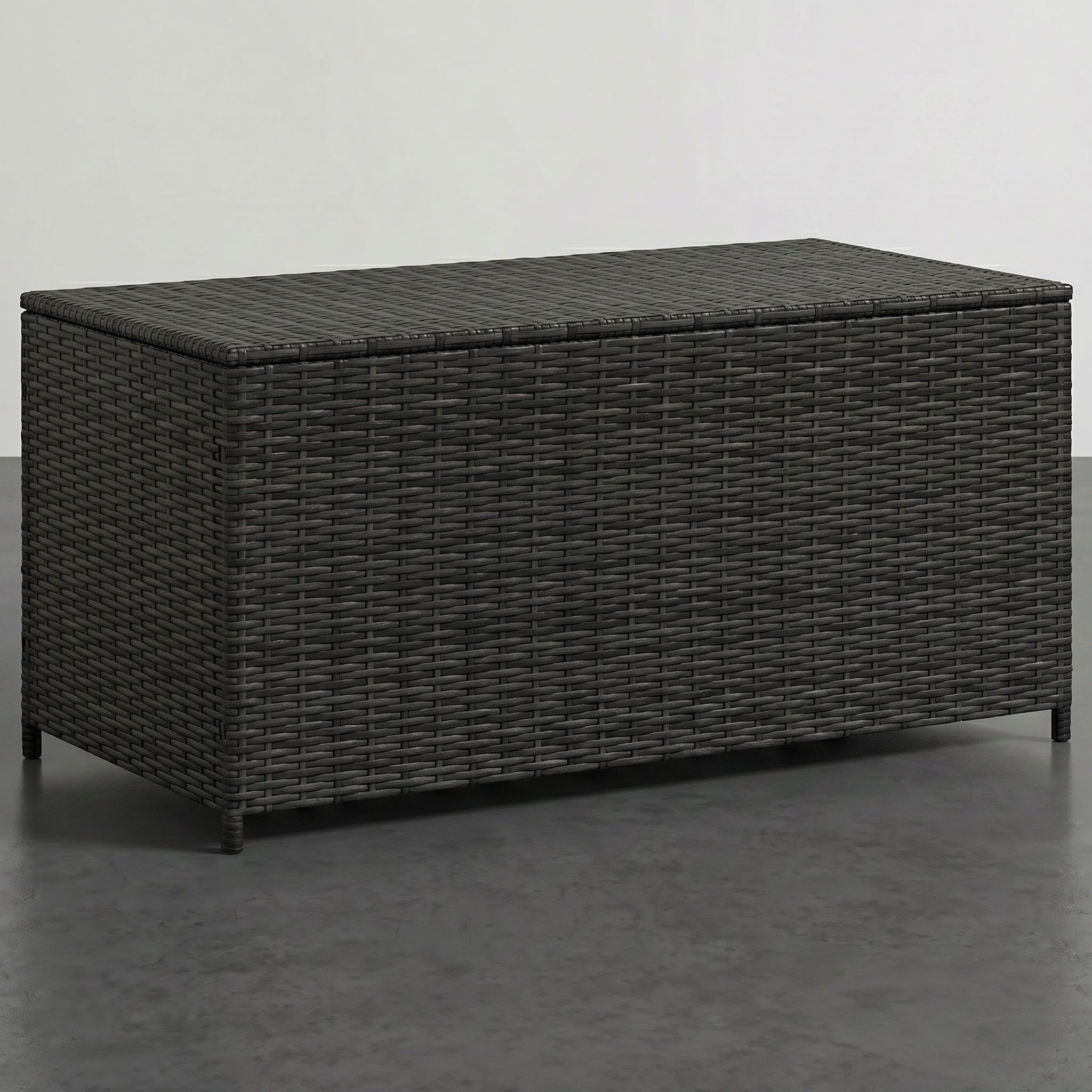 Coffre de rangement tressé
