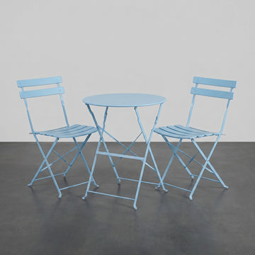 Salon bistrot pliant 2 places