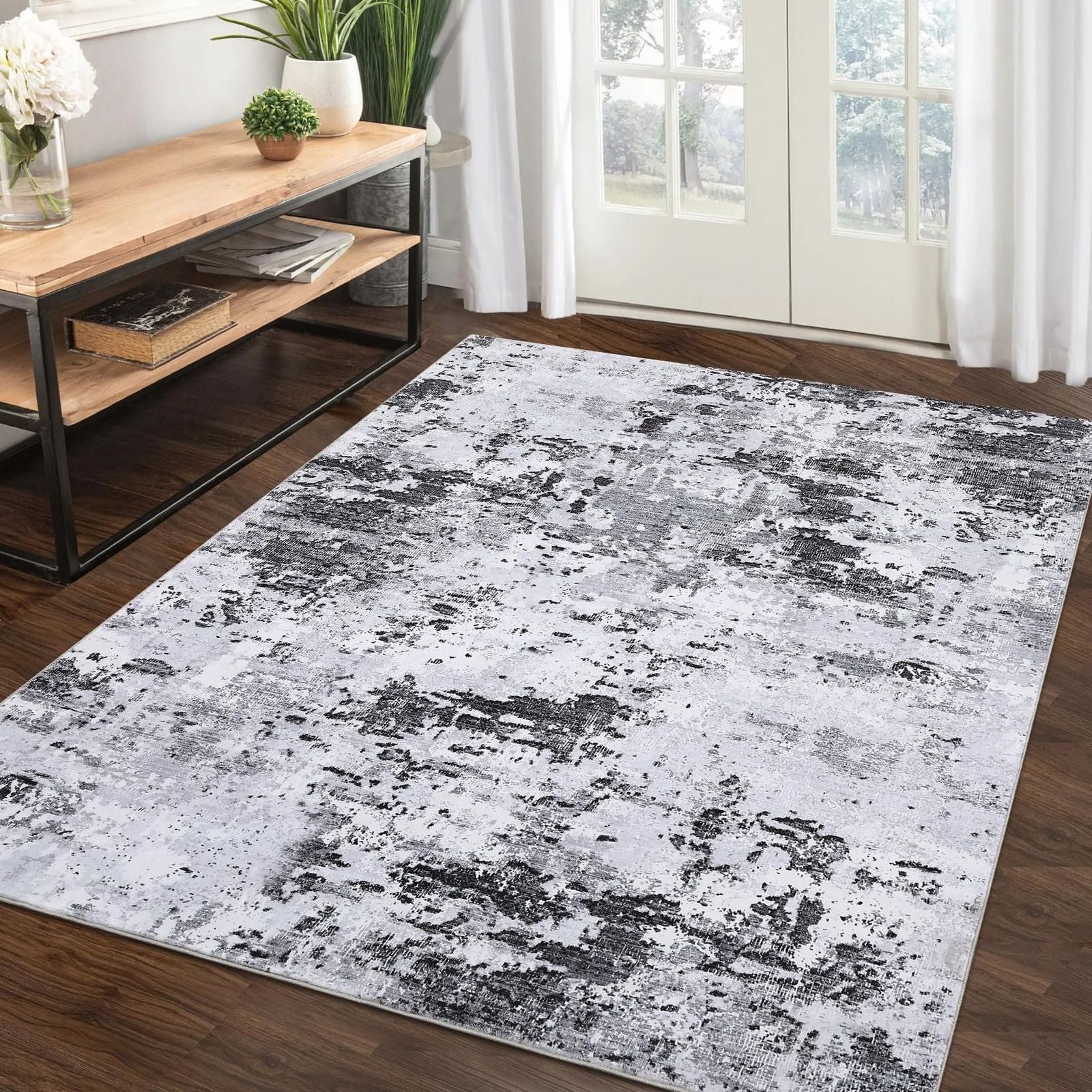 Tapis Salon Motif Abstrait