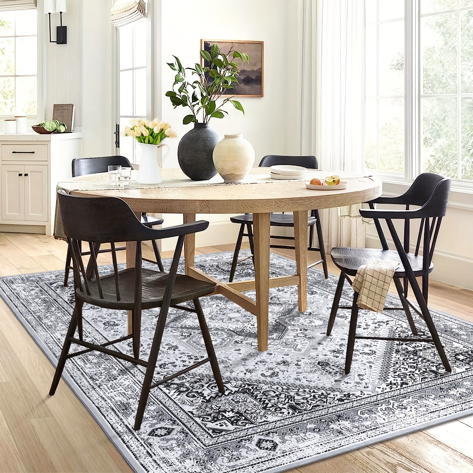 Tapis Oriental Gris