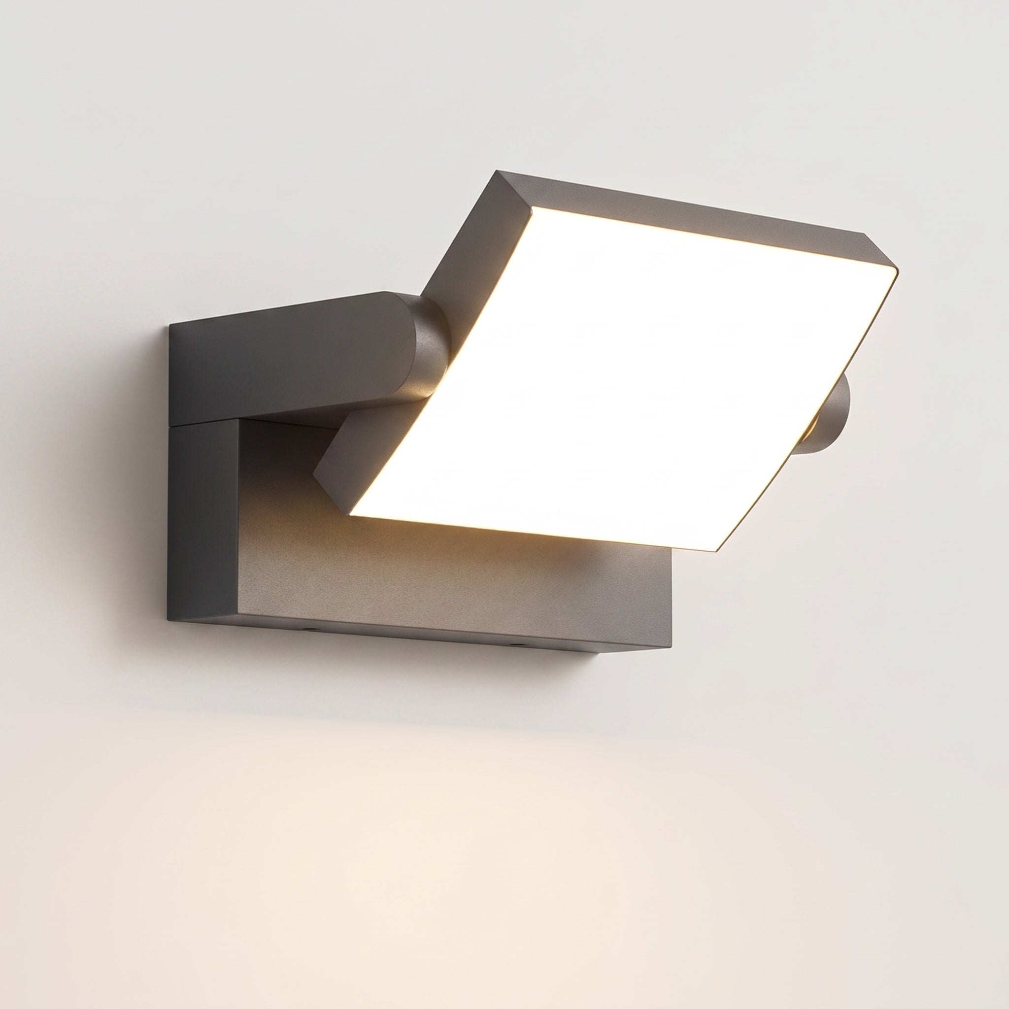 Applique murale LED orientable noir