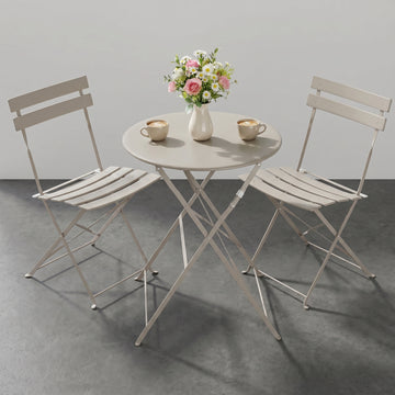 Salon bistrot pliant 2 places