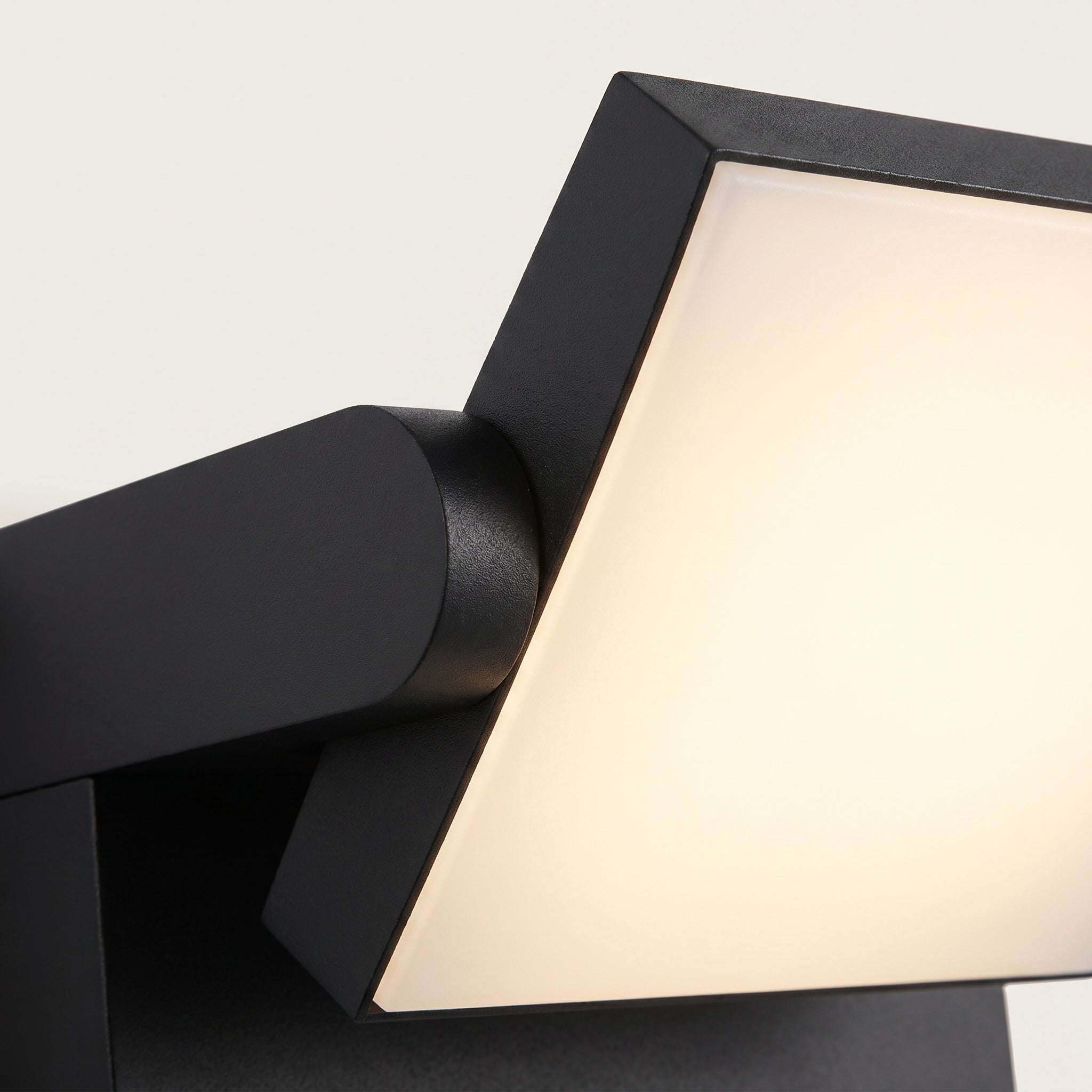 Applique murale LED orientable noir