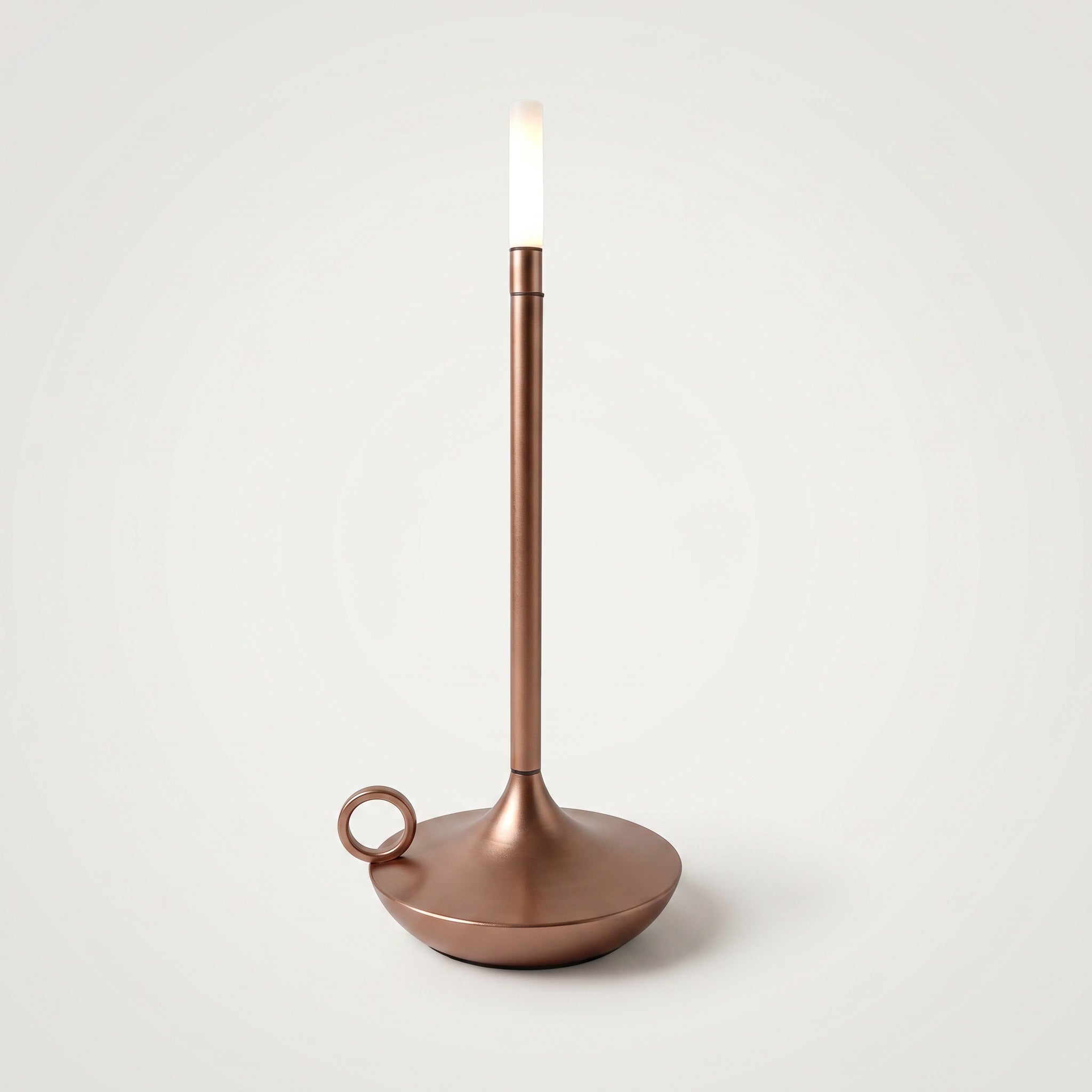 Lampe de table LED candle design dorée