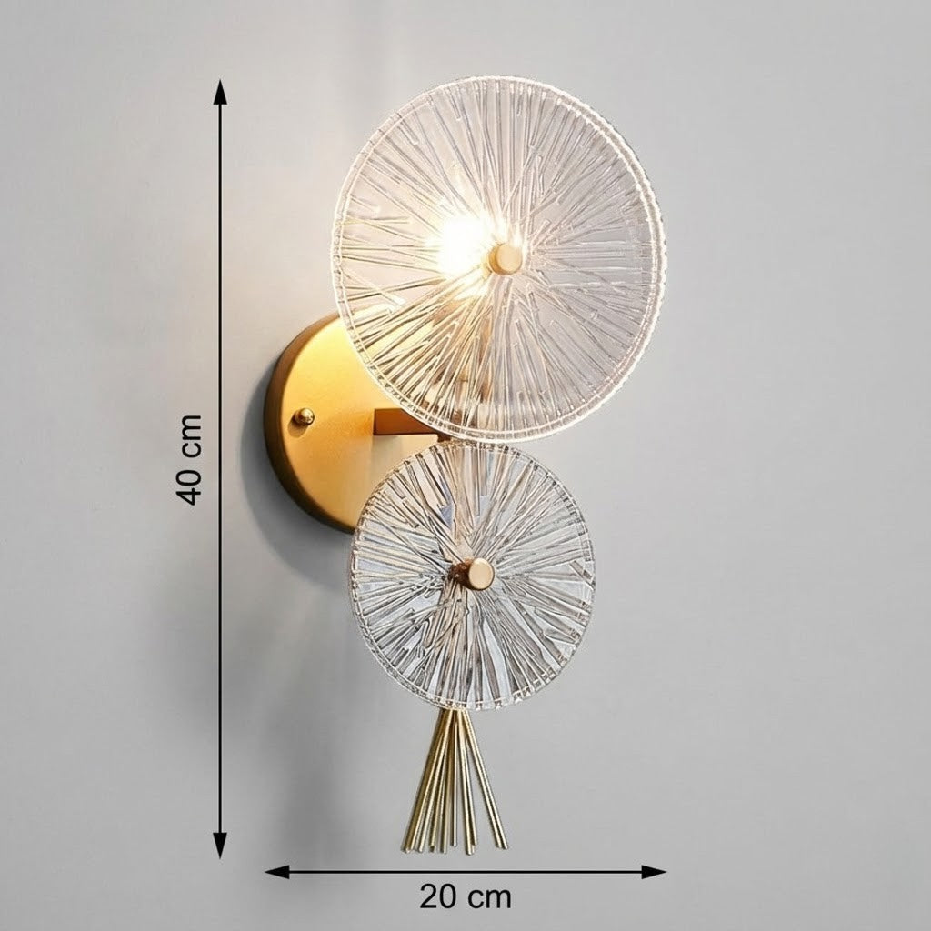 Applique Murale Cristal LED Chevet