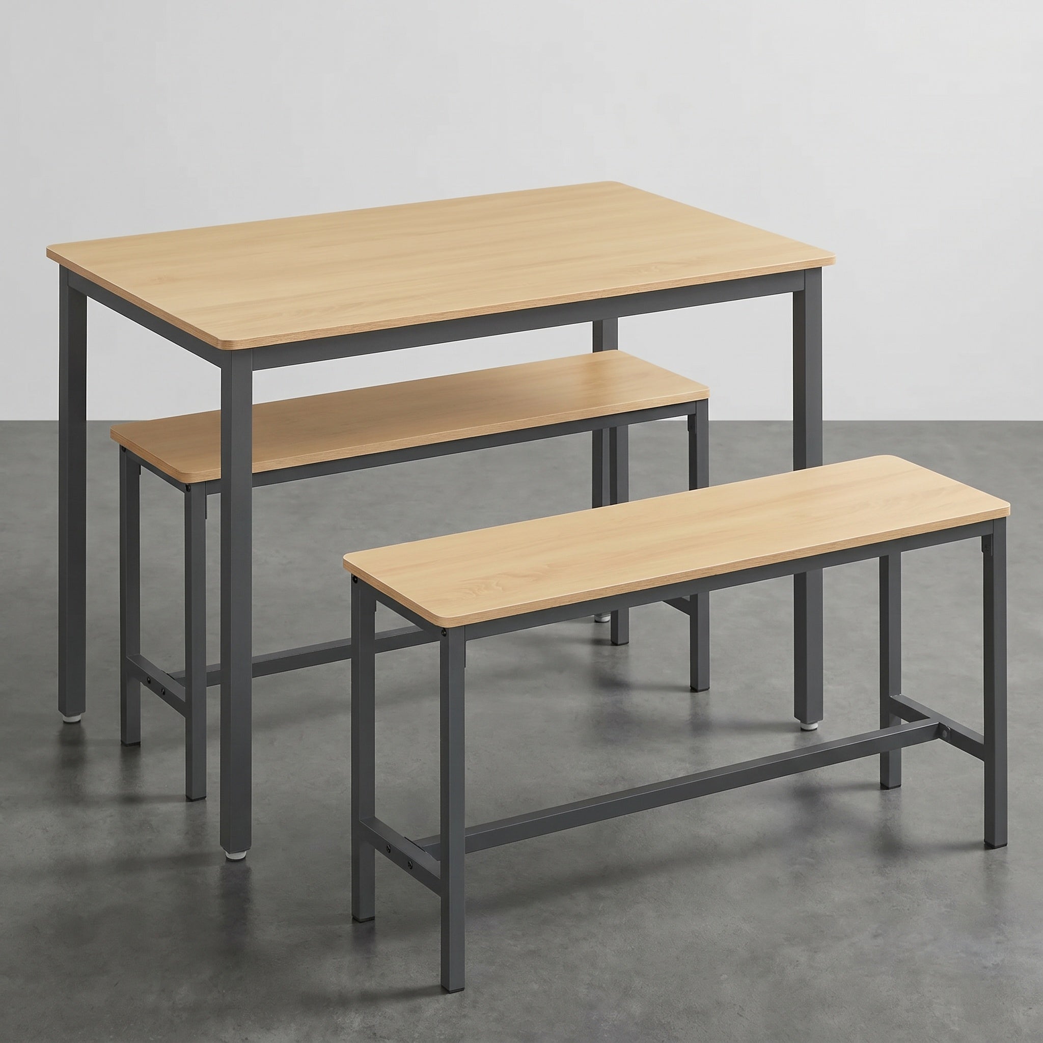 Ensemble Table et Bancs Industriel