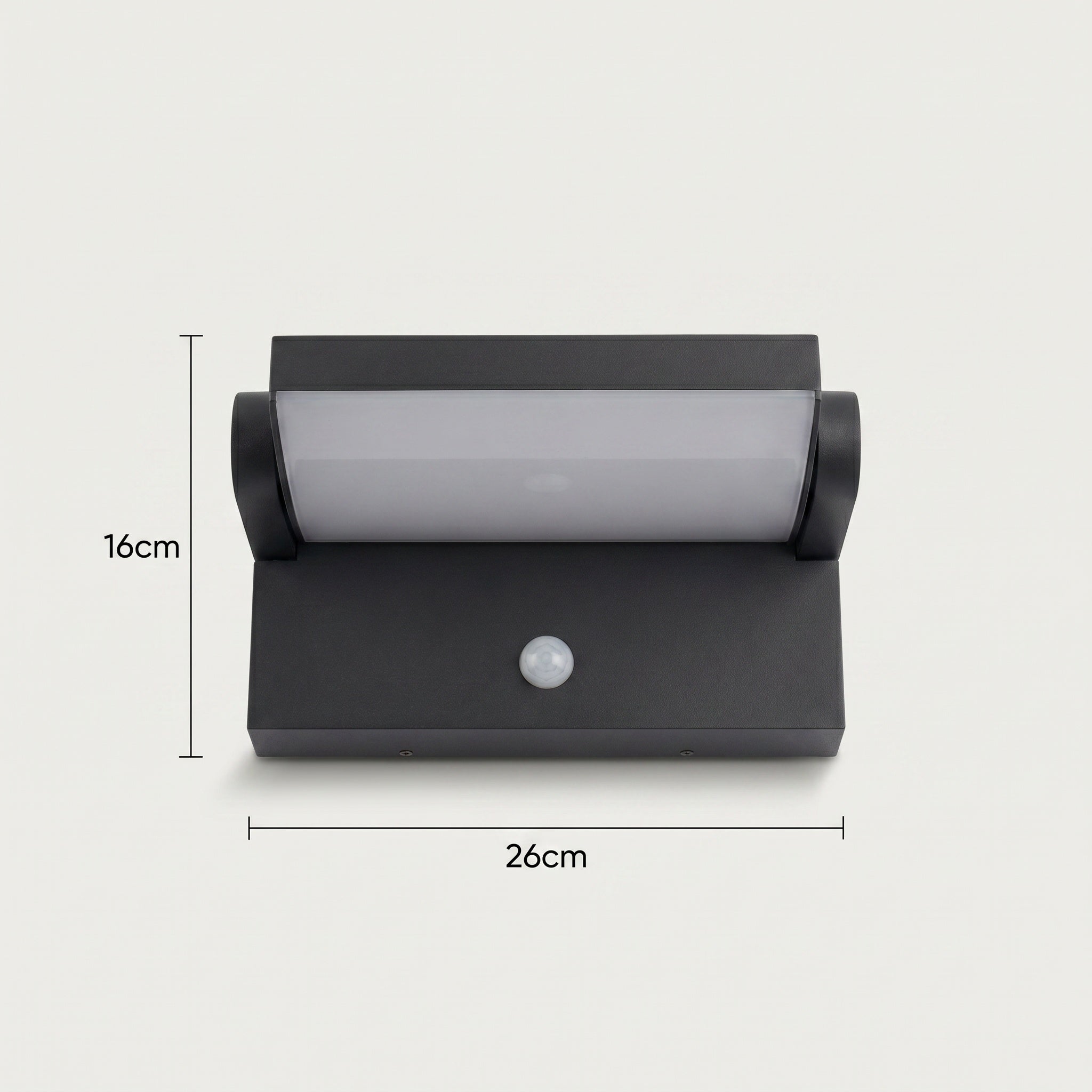 Applique murale LED orientable noir