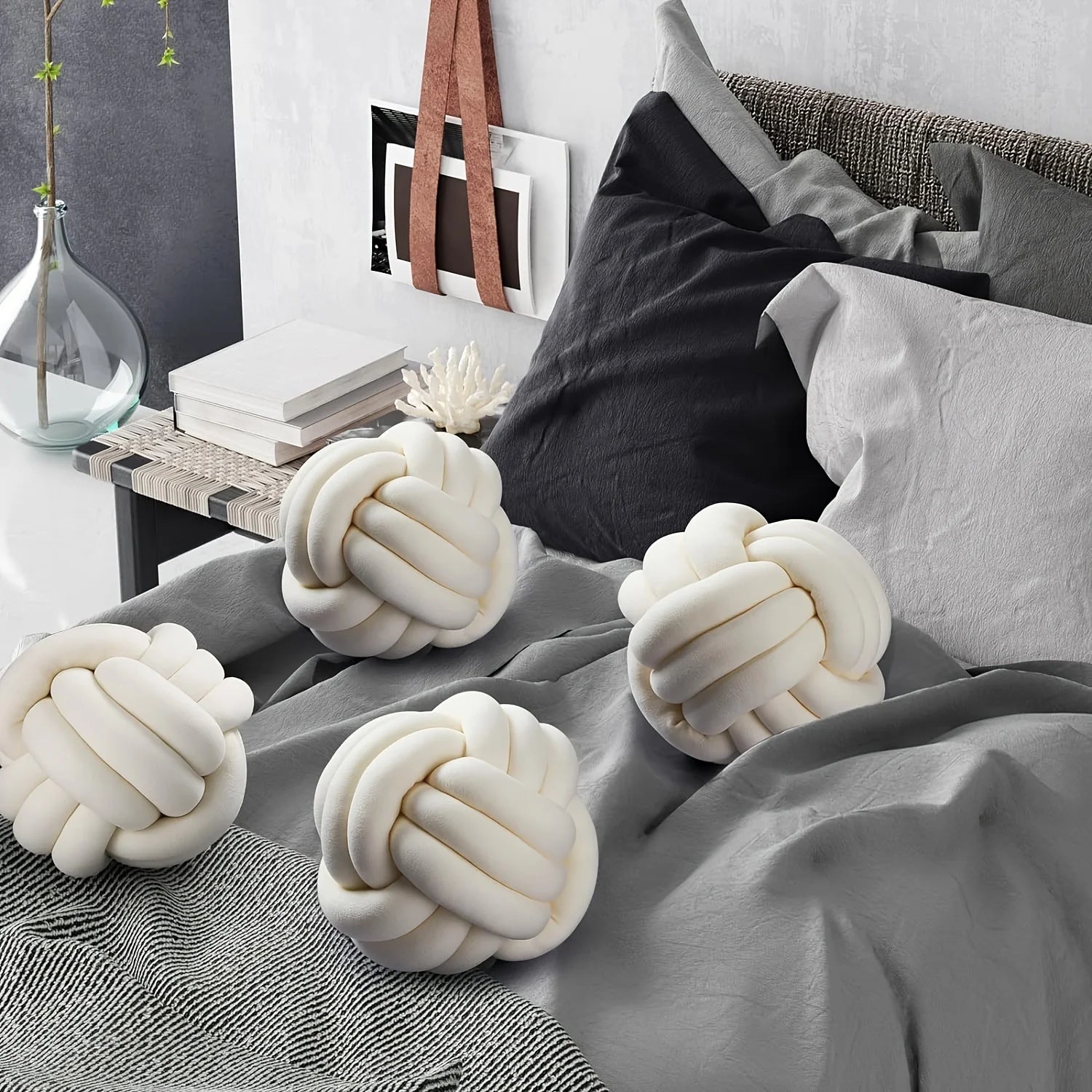 Coussin Nœud Décoratif Moderne
