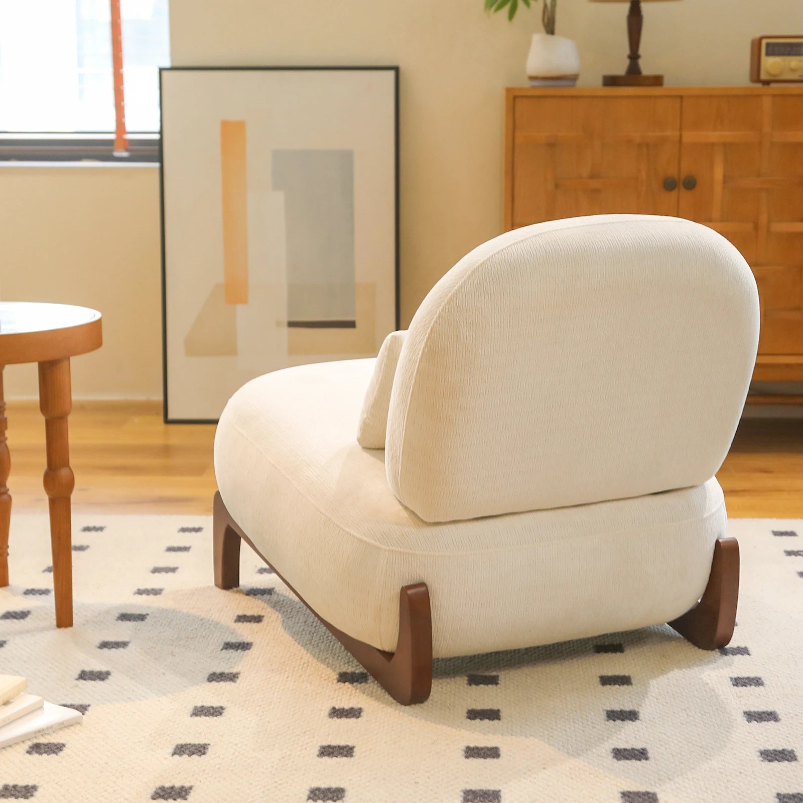 Fauteuil relax incliné avec coussin