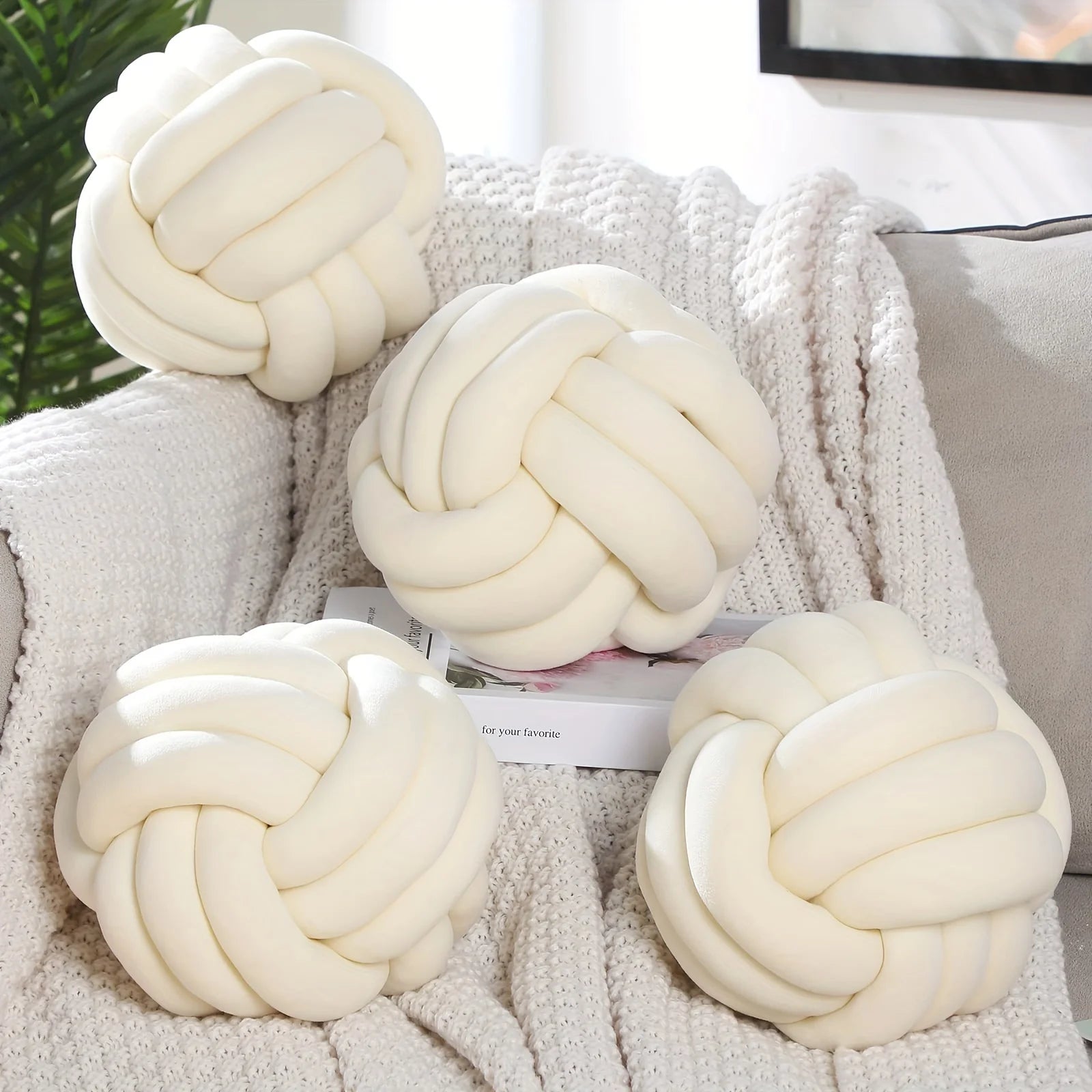 Coussin Nœud Décoratif Moderne