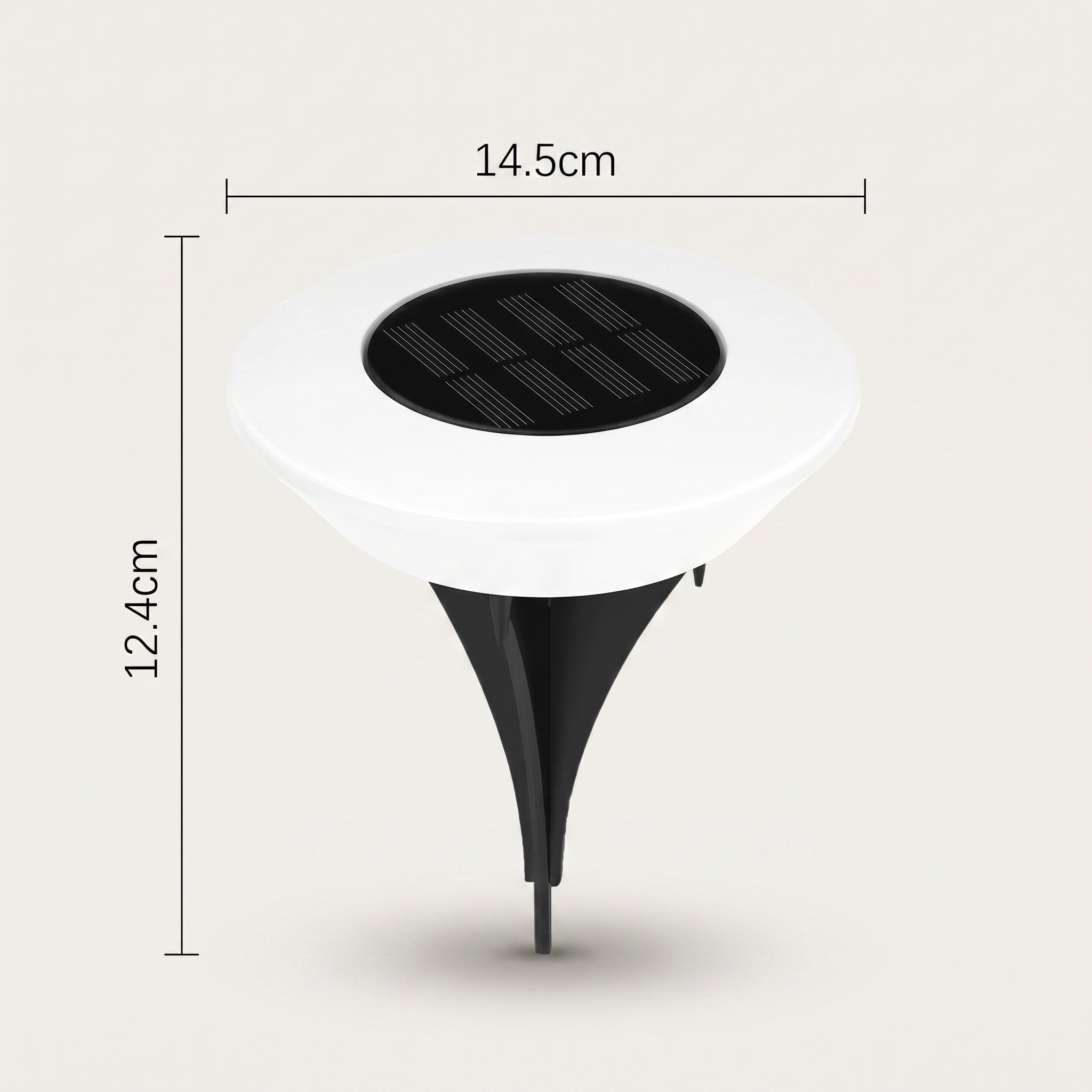 Lampe solaire piquet pour jardin