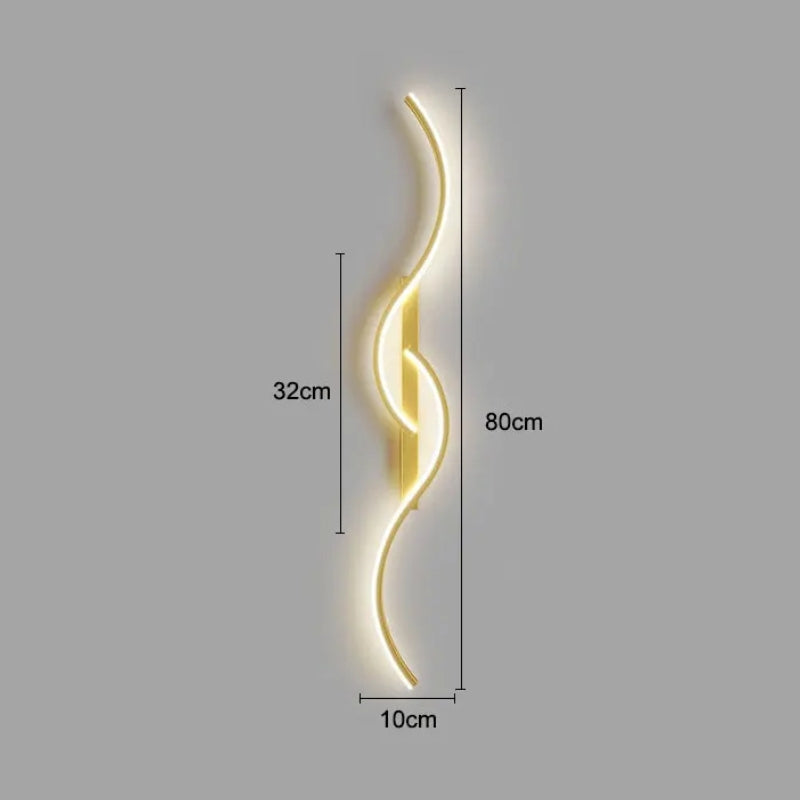 Applique murale LED Salon Design