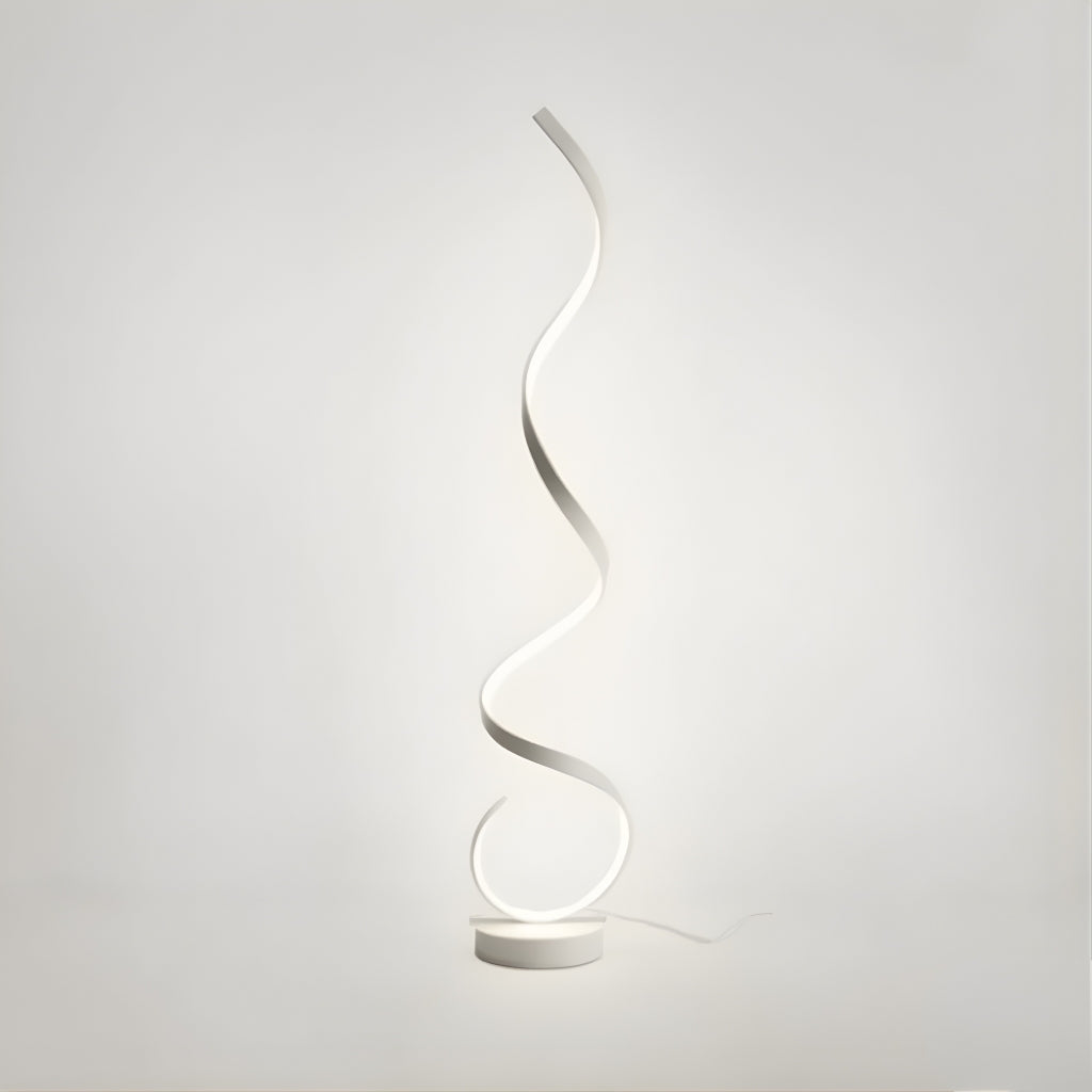 Lampadaire design moderne style serpent