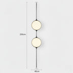 Lampadaire déco avec boule lumineuse