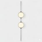 Lampadaire déco avec boule lumineuse