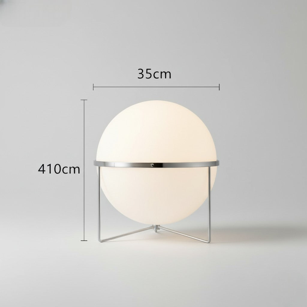 Lampadaire déco avec boule lumineuse