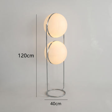 Lampadaire déco avec boule lumineuse