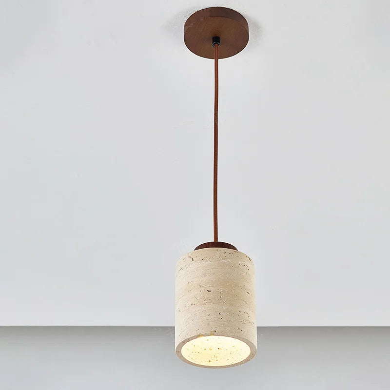 Lampe suspendue Wabi-Sabi style japonais