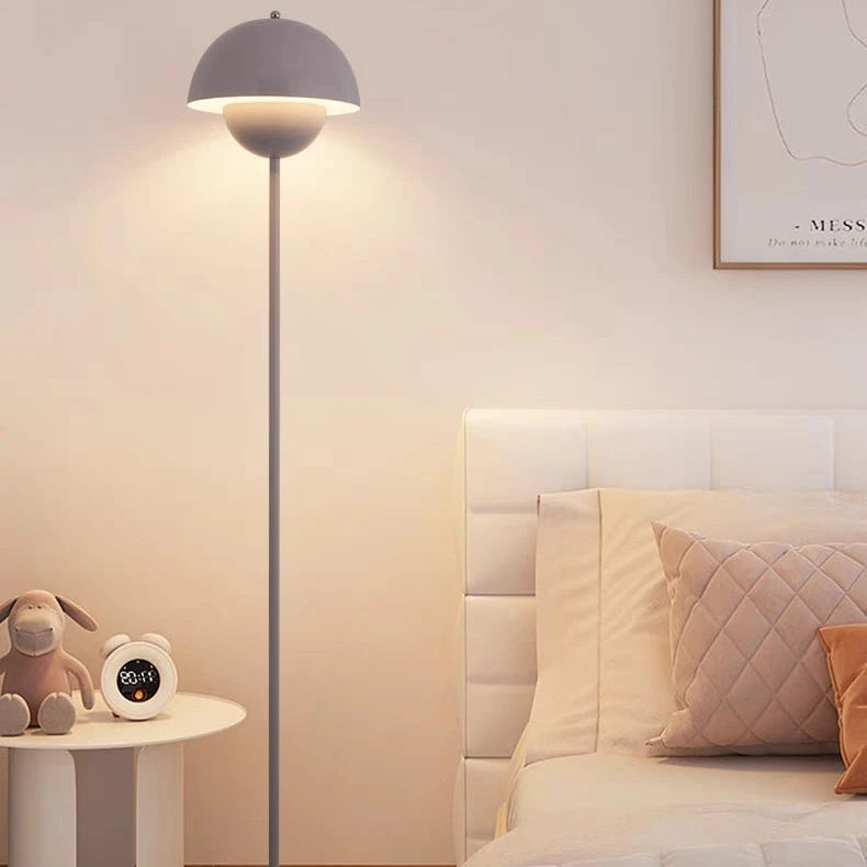 Simple Modern Cream Style High Quality Bud Led Floor Lamp Table Light Desk Lamp With E27 Changeable Bulb For Bedroom Living Room