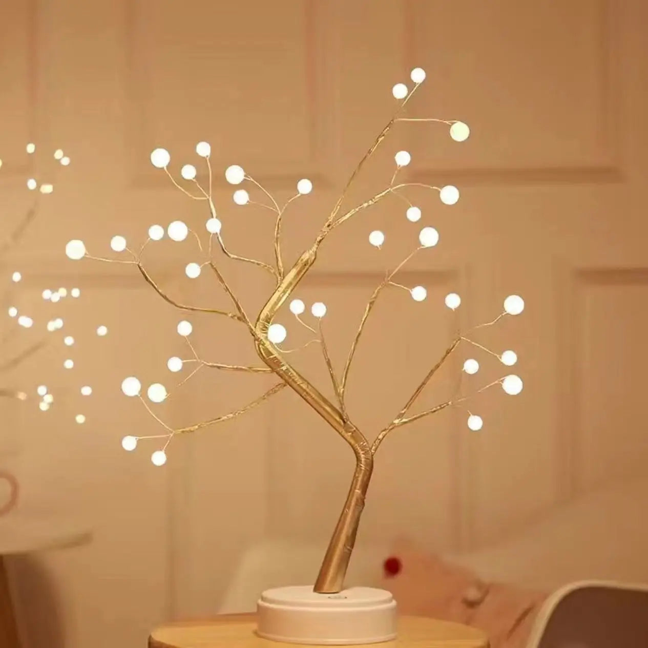 Lampe de chevet arbre sakura LED