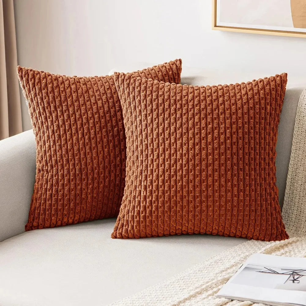 Coussin Moderne Rayé Boho