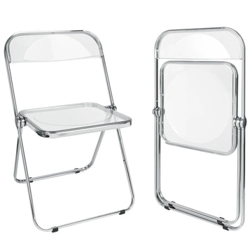 Chaise Pliante Design Transparente