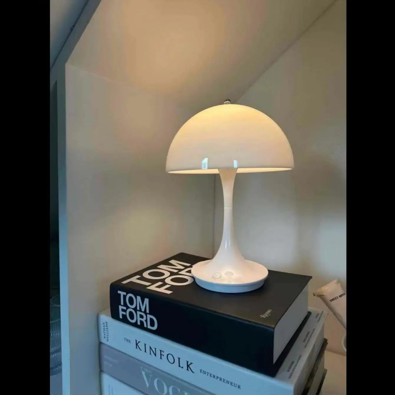 Lampe de table champignon chargement USB