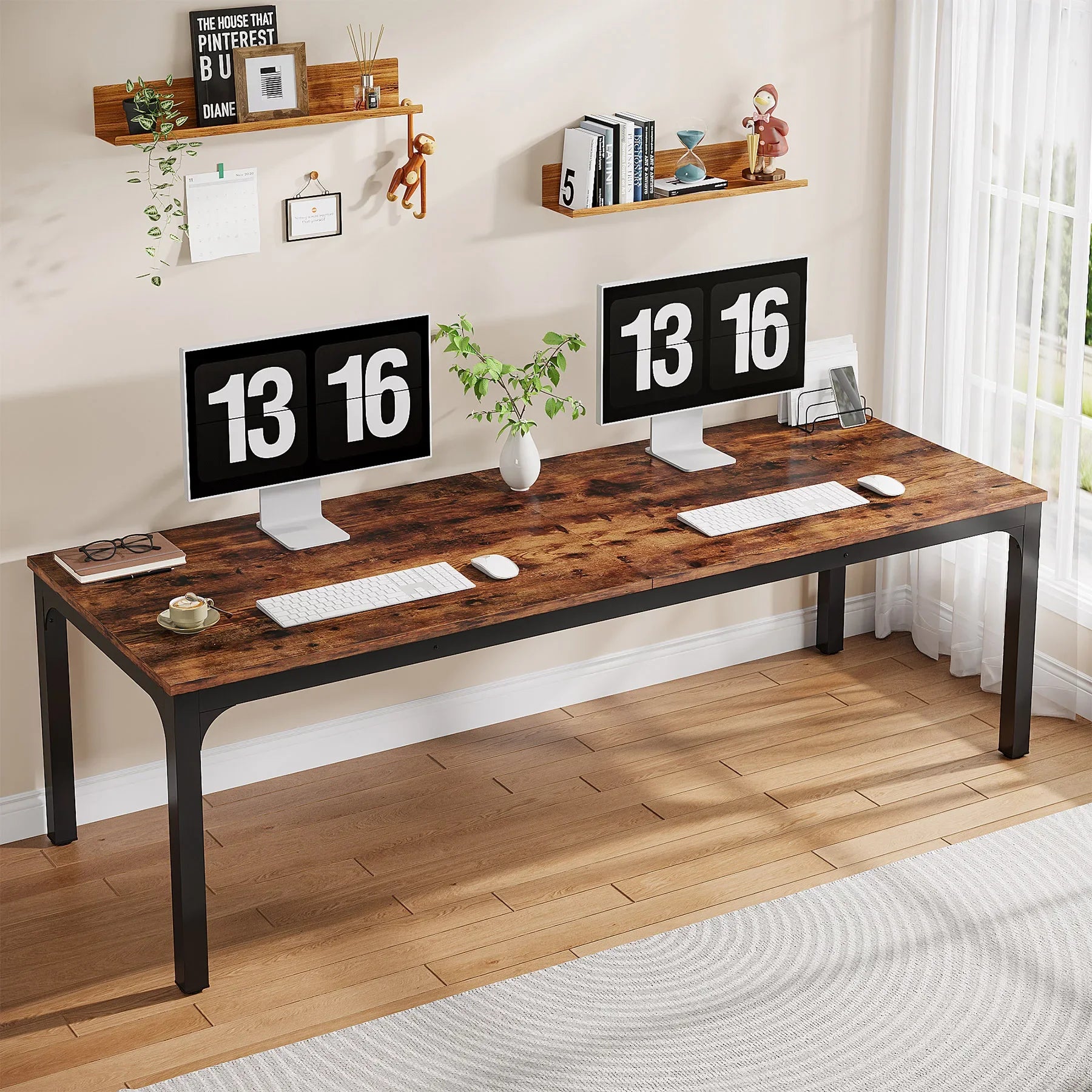 Table Basse Industrielle Rectangulaire