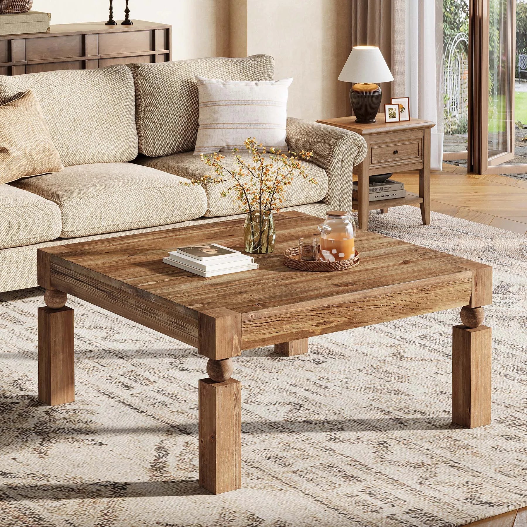 Table Basse Bois Brut