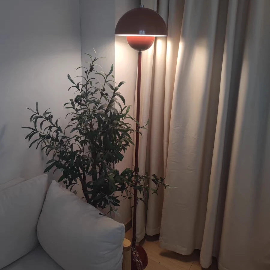 Simple Modern Cream Style High Quality Bud Led Floor Lamp Table Light Desk Lamp With E27 Changeable Bulb For Bedroom Living Room