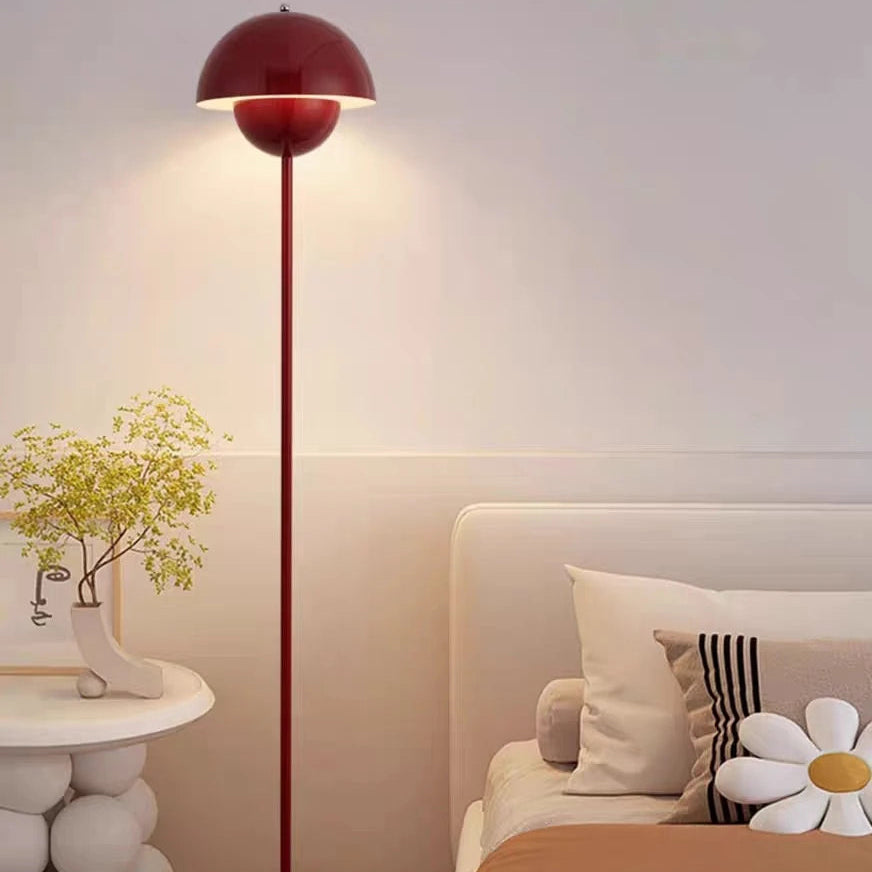 Simple Modern Cream Style High Quality Bud Led Floor Lamp Table Light Desk Lamp With E27 Changeable Bulb For Bedroom Living Room