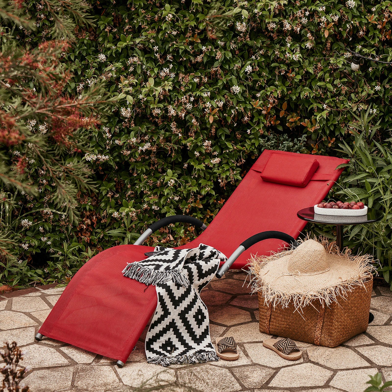 Transat ergonomique avec coussin