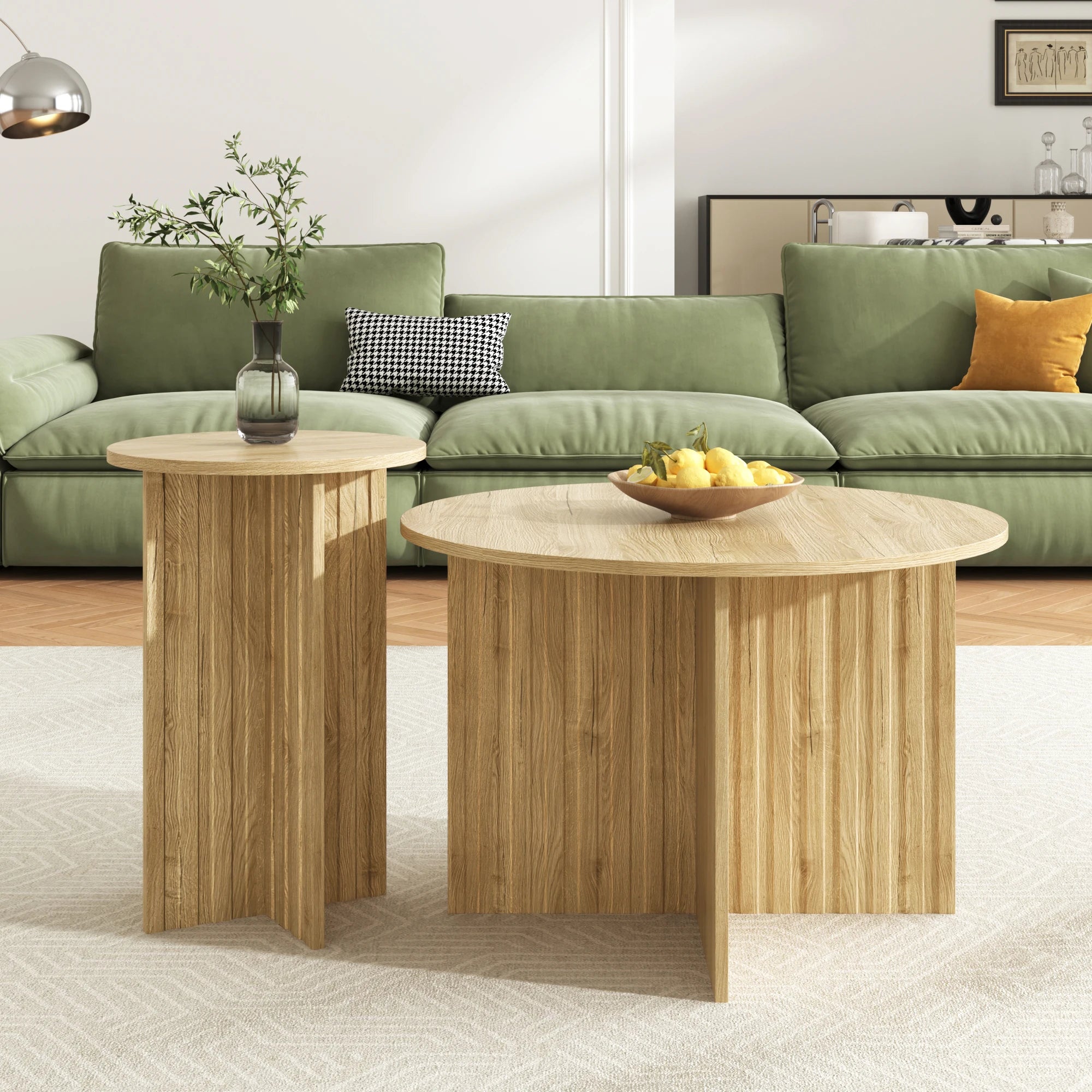 Table Basse Design Bois Naturel