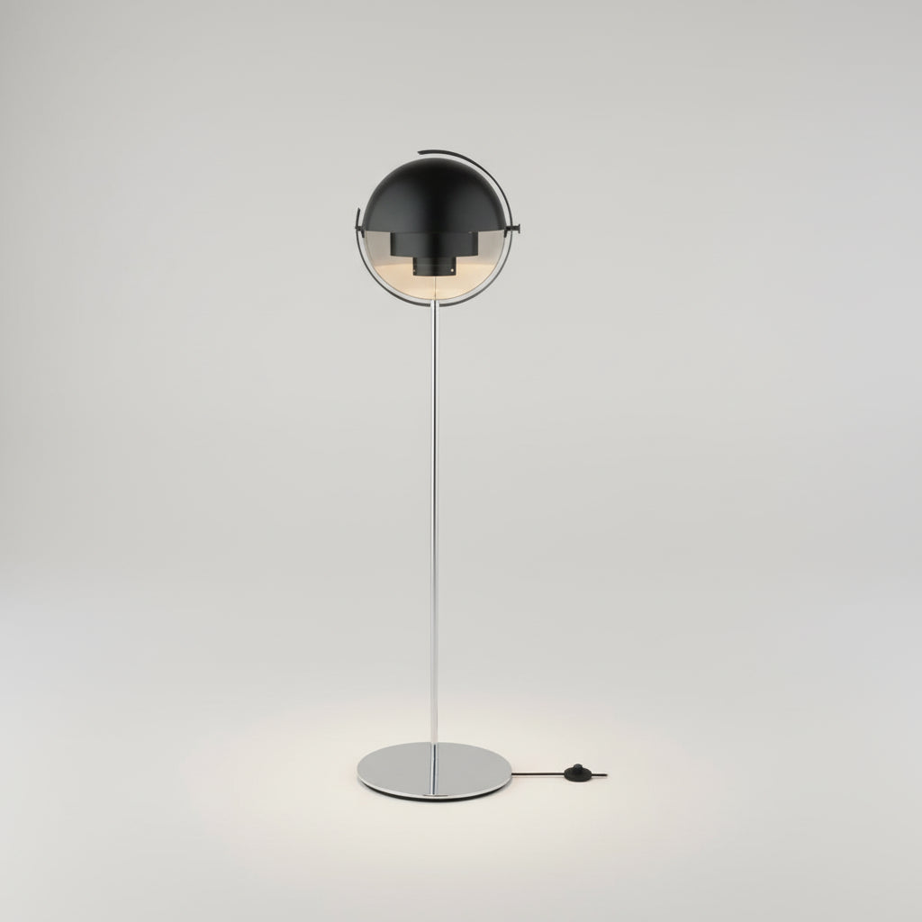 Lampadaire Élégant Métal pour Décoration Maison