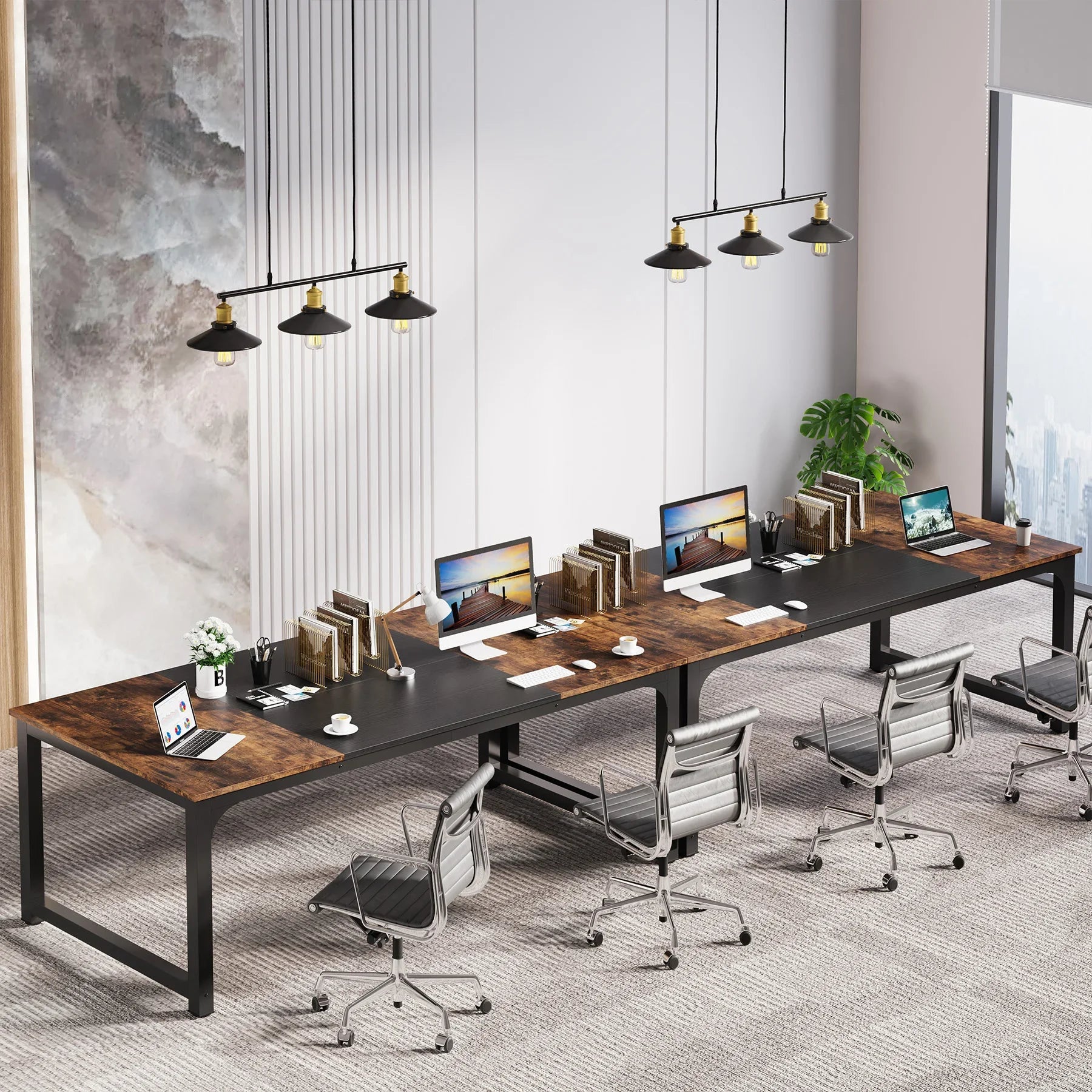 Bureau Industriel Bois et structure en Métal