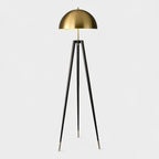 Nordic Postmodern Luxury Retro Art Exhibition Hall Bedroom Living Room Creative Tripod Mushroom Bedside Table Lights Floor Lamp