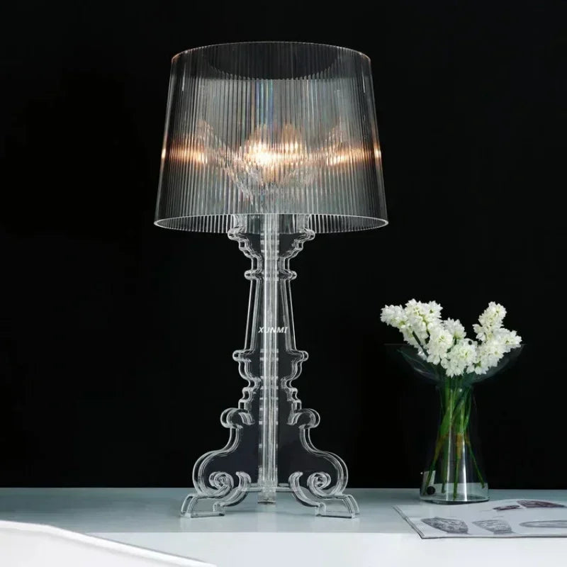 Lampe Baroque Transparente Moderne Créative