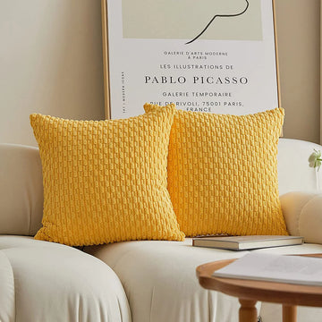 Coussin Moderne Rayé Boho